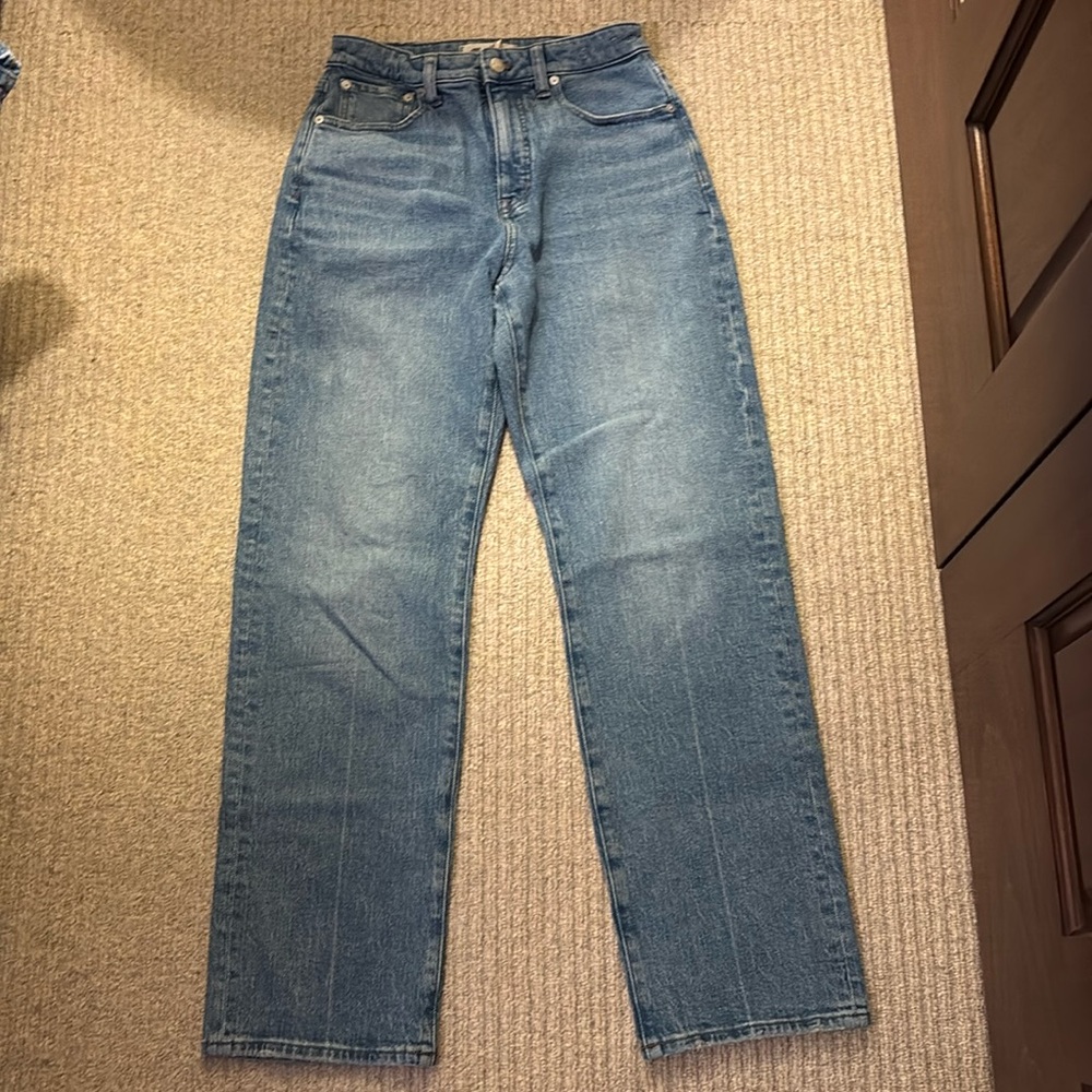 Madewell Curvy 90’s Straight Jeans